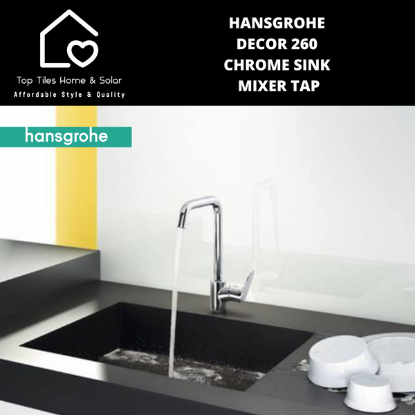 Hansgrohe Decor 260 Chrome Sink Mixer Tap