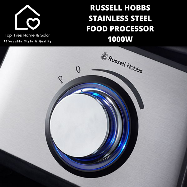 Russell Hobbs Stainless Steel Food Processor - 1000W