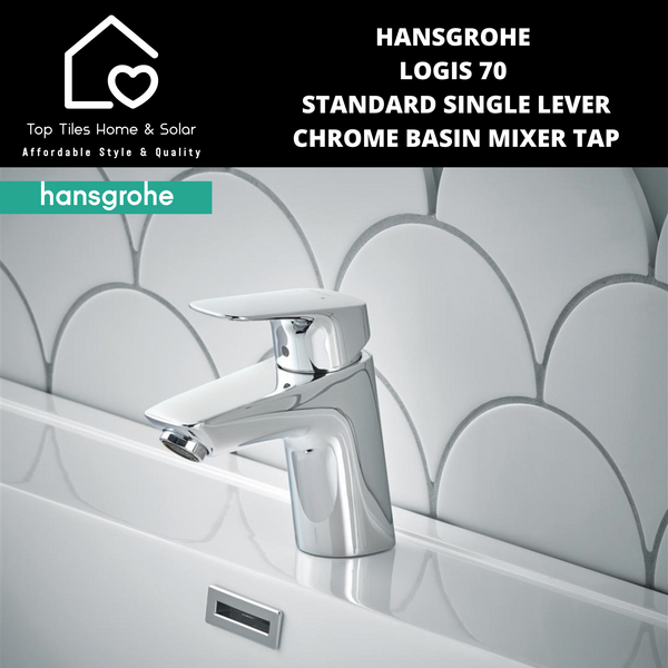 Hansgrohe Logis 70 Standard Single Lever Chrome Basin Mixer Tap