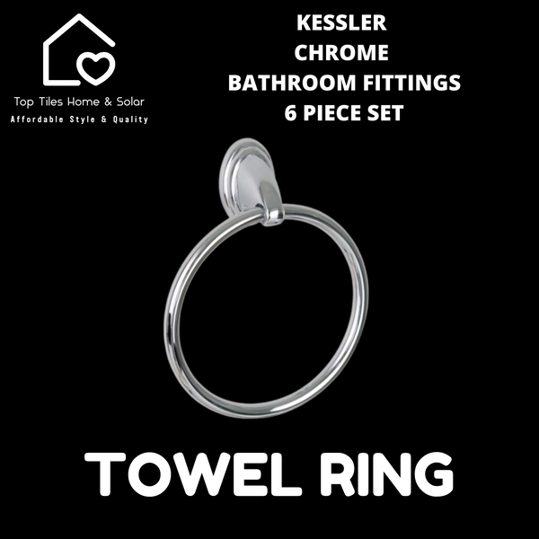Kessler Chrome Bathroom Fittings - 6 Piece Set