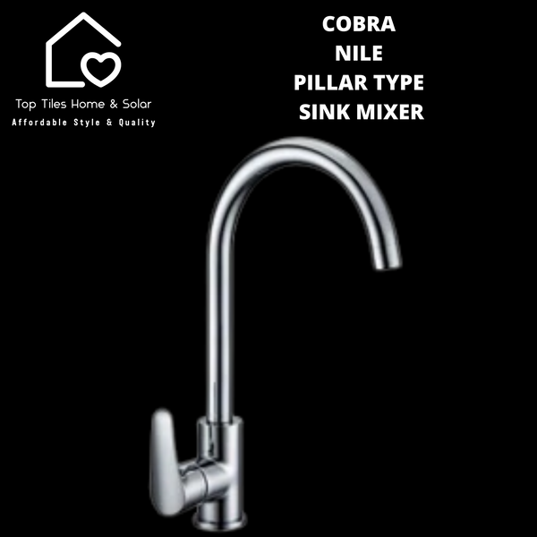 Cobra Nile Pillar Type Sink Mixer - CP