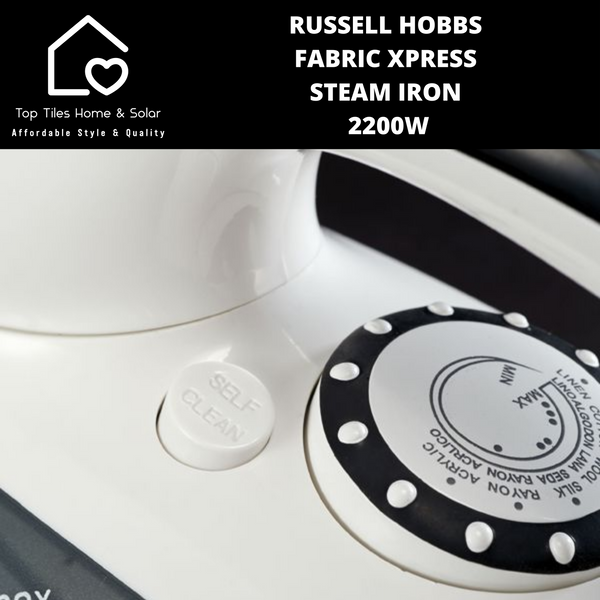 Russell Hobbs Fabric Xpress Steam Iron - 2200W