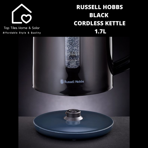 Russell Hobbs Black Cordless Kettle - 1.7L