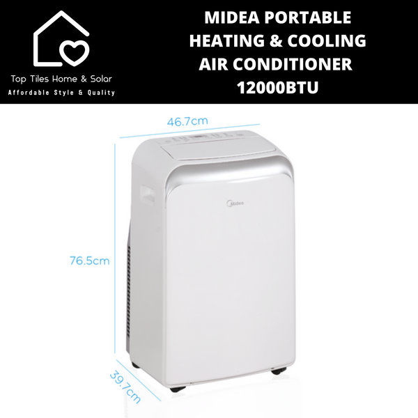 Midea White Portable Heating & Cooling Air Conditioner - 12000BTU
