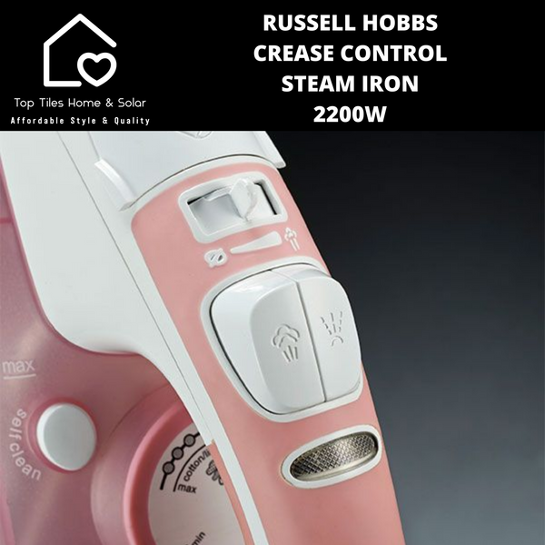 Russell Hobbs Crease Control Steam Iron - 2200W