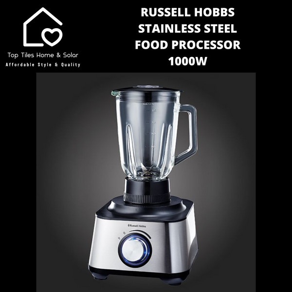 Russell Hobbs Stainless Steel Food Processor - 1000W