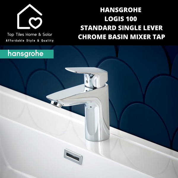 Hansgrohe Logis 100 Standard Single Lever Chrome Basin Mixer Tap