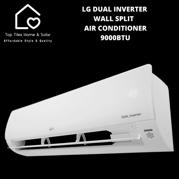 LG Dual Inverter Wall Split Air Conditioner - 9000BTU