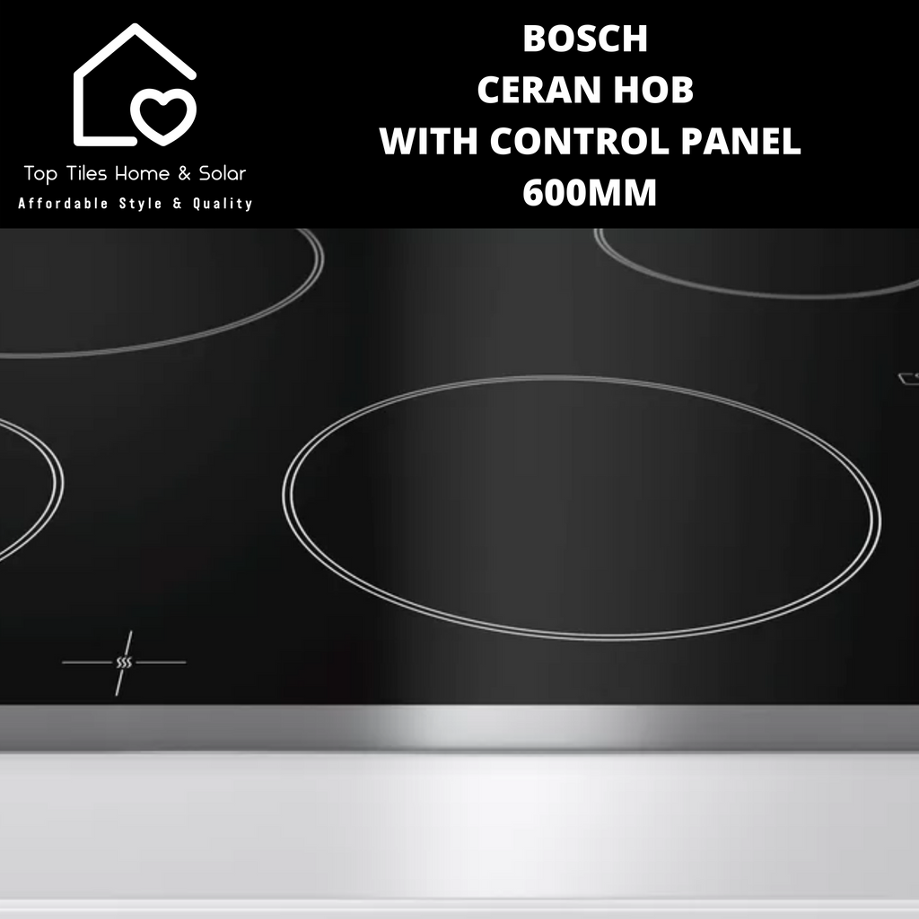 Bosch Series 2 Ceran Hob with Frame and Control Panel 600mm