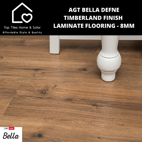 AGT Bella Defne Timberland Finish Laminate Flooring - 8mm