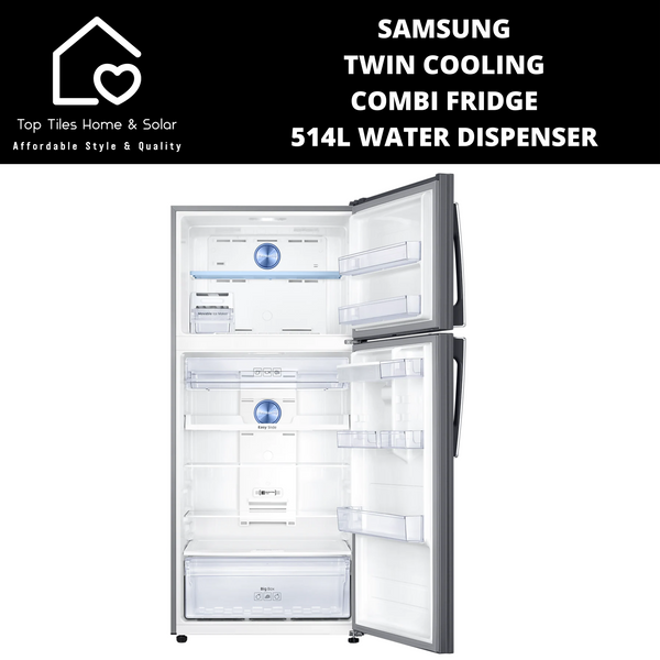 Samsung Twin Cooling Combi Fridge - 514L Water Dispenser
