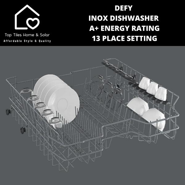 Defy Inox Dishwasher A+ - 13 Place Setting DDW246
