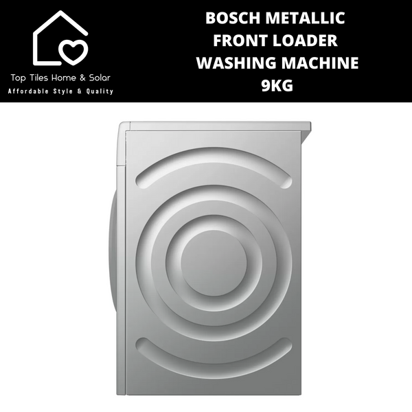 Bosch Series 4 - Metallic Front Loader Washing Machine - 9kg