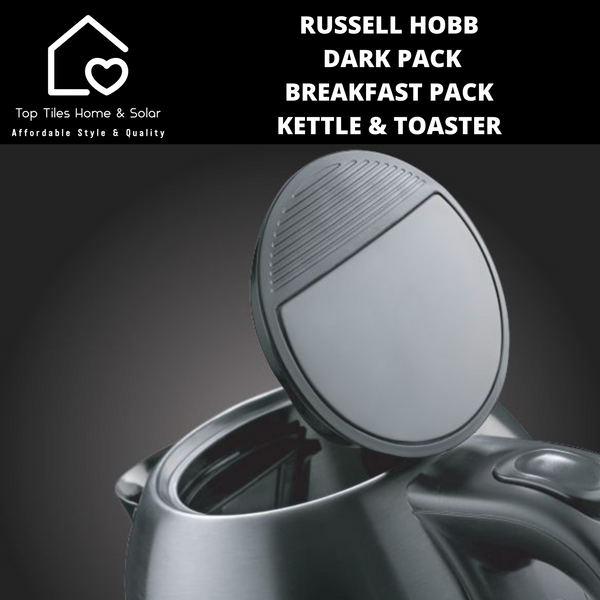 Russell Hobbs Dark Pack Breakfast Pack - Kettle & Toaster