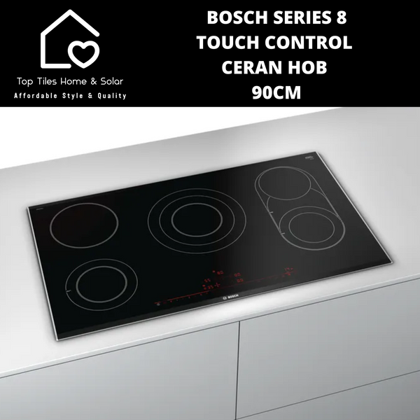 Bosch Series 8 - Touch Control Ceran Hob - 90cm
