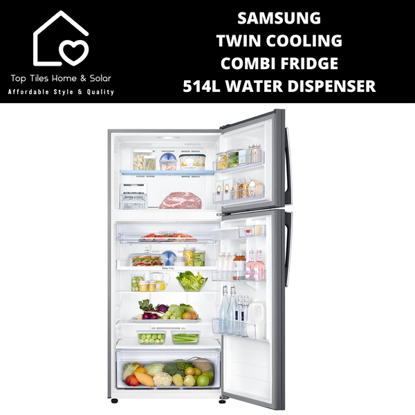 Samsung Twin Cooling Combi Fridge - 514L Water Dispenser