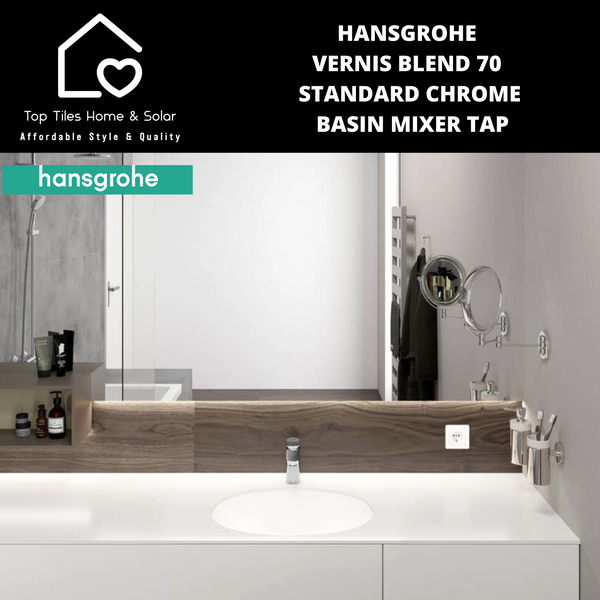 Hansgrohe Vernis Blend 70 Standard Chrome Basin Mixer Tap