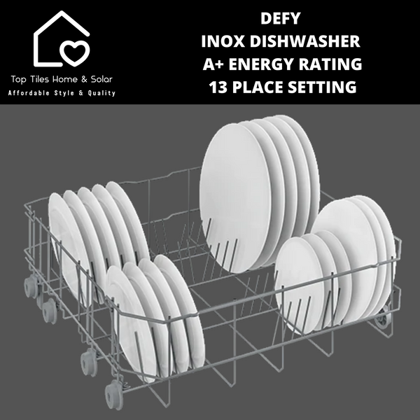 Defy Inox Dishwasher A+ - 13 Place Setting DDW246