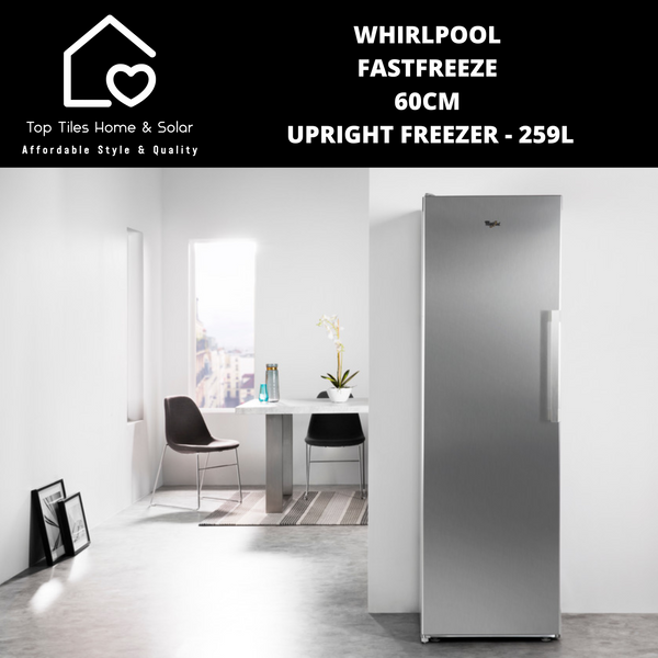 Whirlpool FastFreeze 60cm Upright Freezer - 259L