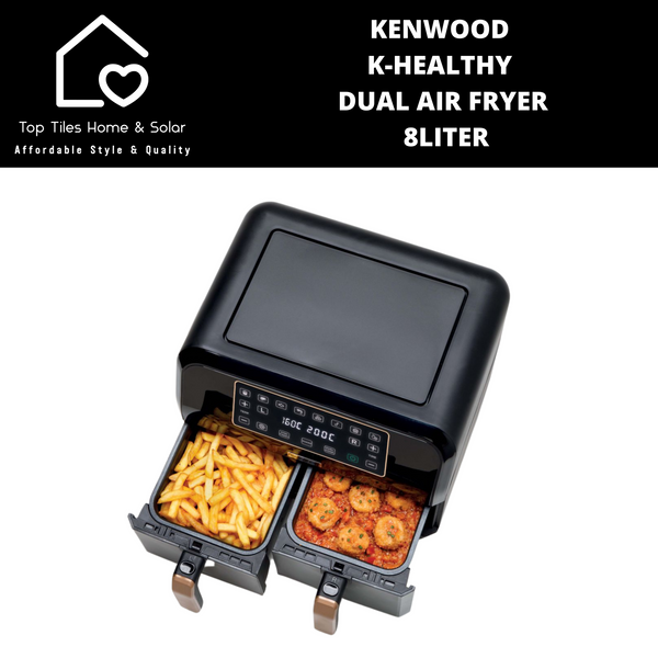 Kenwood K-Healthy Dual Air Fryer - 8Liter