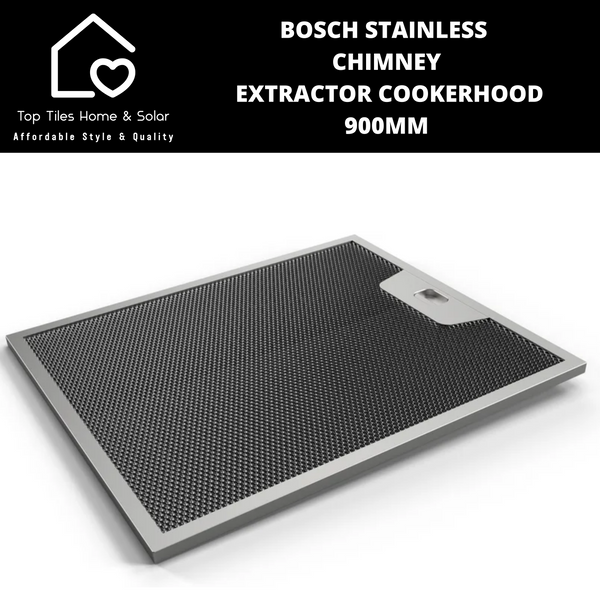 Bosch Series 2 - Stainless Chimney Extractor Cookerhood - 900mm