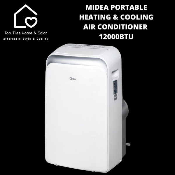 Midea White Portable Heating & Cooling Air Conditioner - 12000BTU