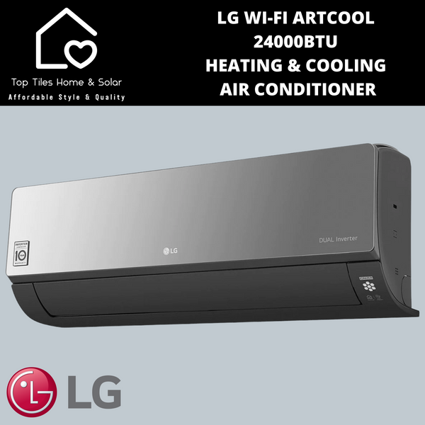 LG Wi-Fi ARTCOOL 24000BTU Heating & Cooling Air Conditioner