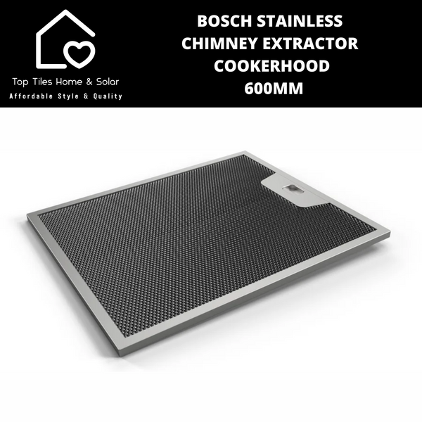 Bosch Series 2 - Stainless Chimney Extractor Cookerhood - 600mm
