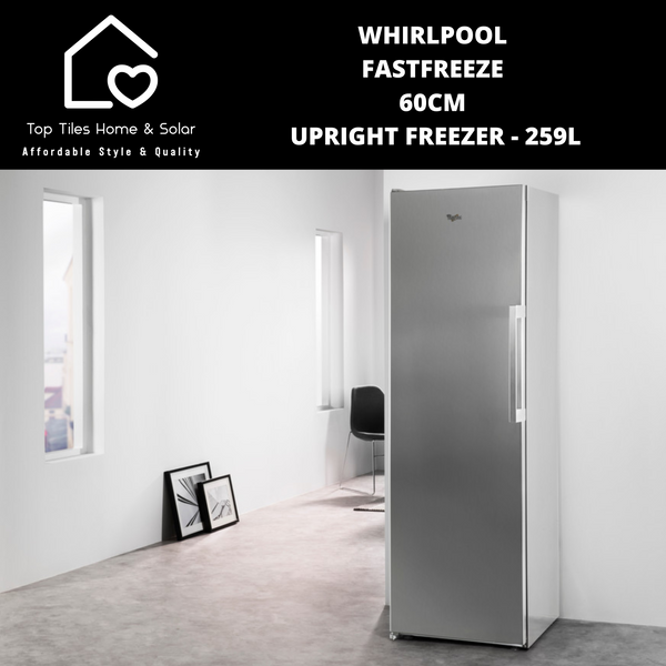 Whirlpool FastFreeze 60cm Upright Freezer - 259L