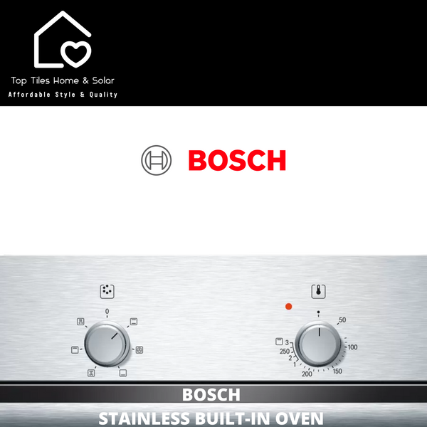 Bosch Series 2 - Stainless Steel Multifunction Oven with Fan - 60cm