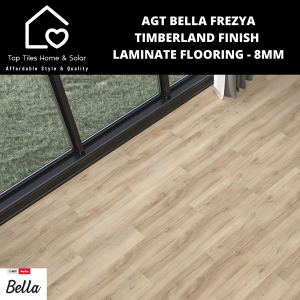AGT Bella Frezya Timberland Finish Laminate Flooring - 8mm