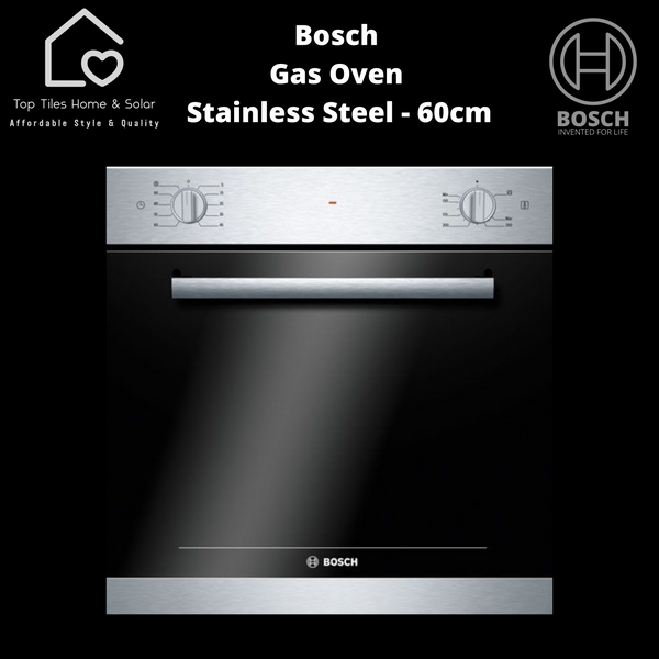 Bosch Series 4 - Gas Oven Stainless Steel - 60cm