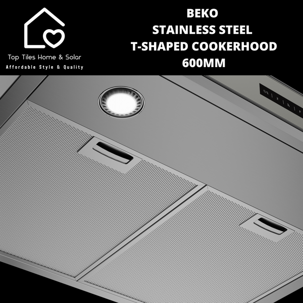 Beko Stainless Steel T-Shaped Cookerhood - 600mm