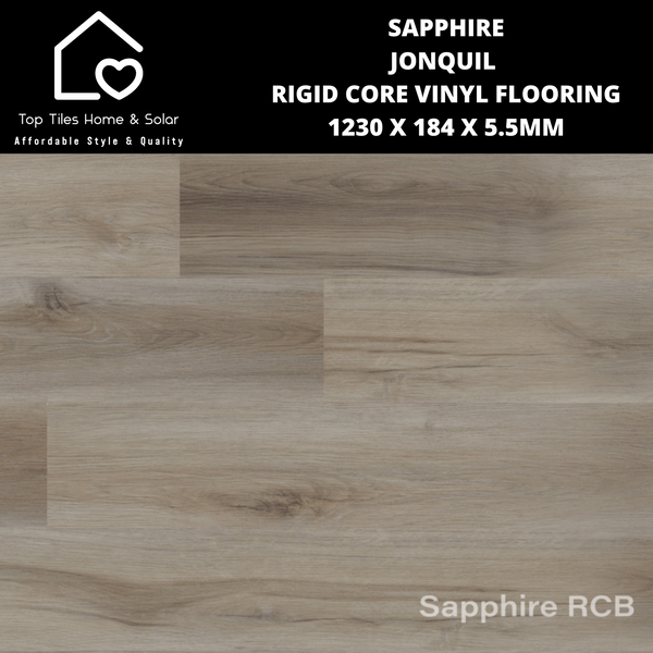 Sapphire Jonquil Rigid Core Vinyl Flooring - 1230 x 184 x 5.5mm