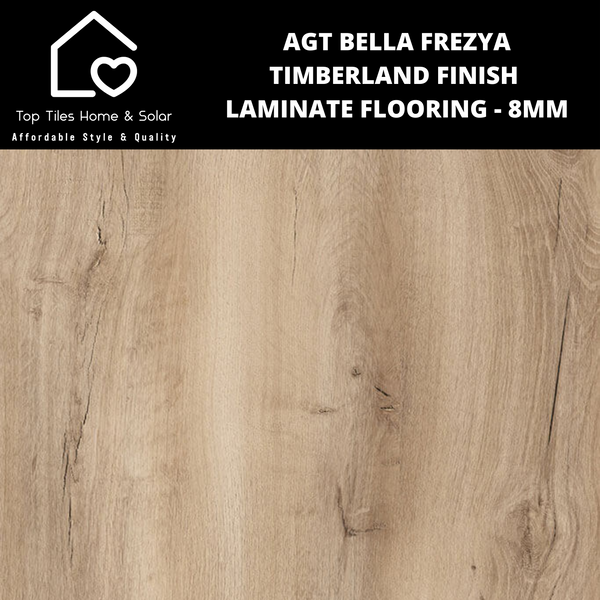 AGT Bella Frezya Timberland Finish Laminate Flooring - 8mm
