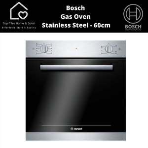 Bosch Series 4 - Full Gas Oven Stainless Steel - 60cm
