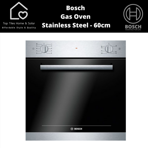 Bosch Series 4 - Full Gas Oven Stainless Steel - 60cm