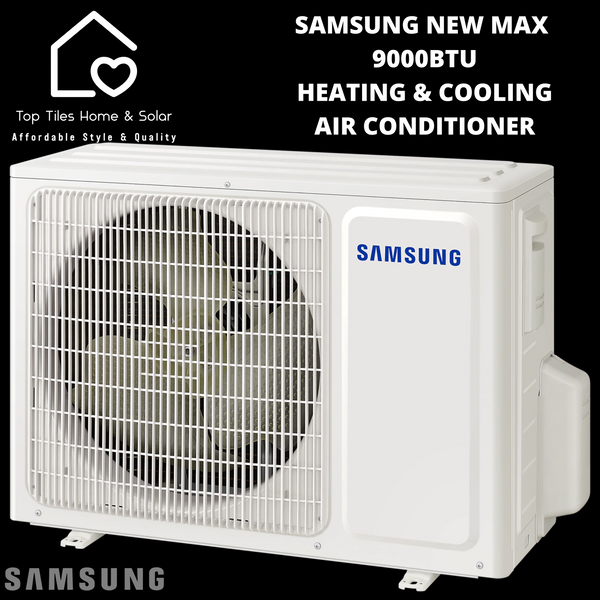 Samsung New Max 9000BTU White Heating & Cooling Air Conditioner - AR3000