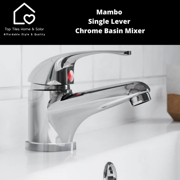 Mambo Single Lever Chrome Basin Mixer