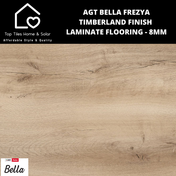 AGT Bella Frezya Timberland Finish Laminate Flooring - 8mm